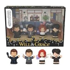Will & Grace Fisher-Price Little People Collector Set New in‎ Box Collectible